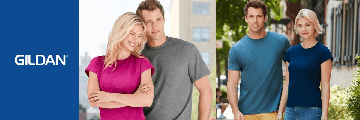 Gildan Shirts for Men and Women Made with Recycled Fabric