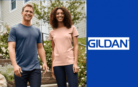 Gildan recycled fabric shirts at BulkApparel