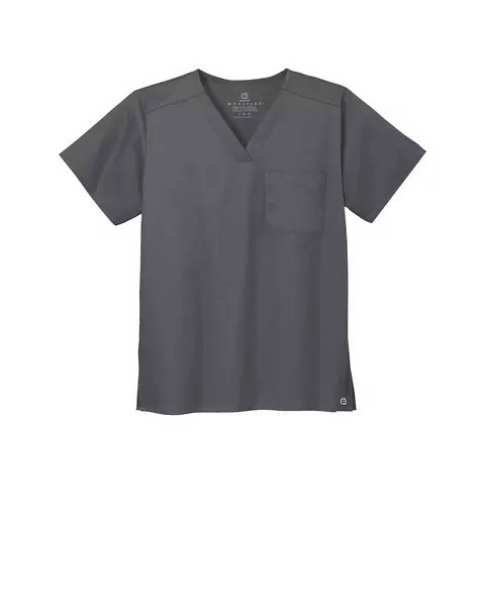 Wink WW3160 Unisex WorkFlex Chest Pocket V-Neck Top